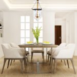 CDNY SM. STAR FEATHER LANTERN: Elegantly Etched Glass Hanging Chandelier with Antique Brass Finish, 7"DIA, H19", Jar 10.5" - Image 4