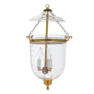 CDNY Medium MiniStar Cut Lantern Chandelier with star etched glass