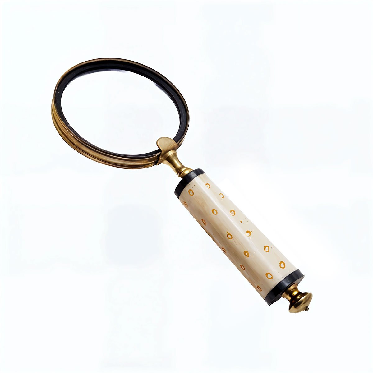 Unique Faux Bone Handle Magnifying Glass - CDNY.