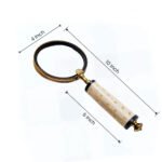 Unique Faux Bone Handle Magnifying Glass - CDNY - Image 2
