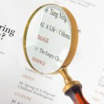 Amber Faceted Handle Magnifying Glass - CDNY - Image 3