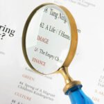 Sapphire Blue Faceted Handle Magnifying Glass - CDNY - Image 3