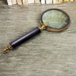 Classic Handheld Magnifying Glass with Wooden Handle - CDNY - Image 4