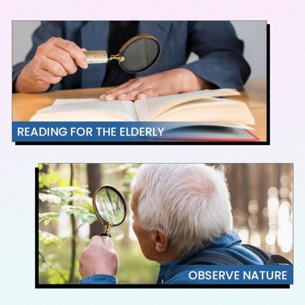 Unique Faux Bone Handle Magnifying Glass - CDNY - Image 5