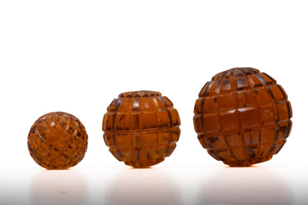 AMBER CRYSTAL BALL