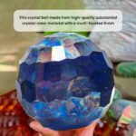 CDNY Thumbprint Aurora Faceted Crystal Ball - Image 4