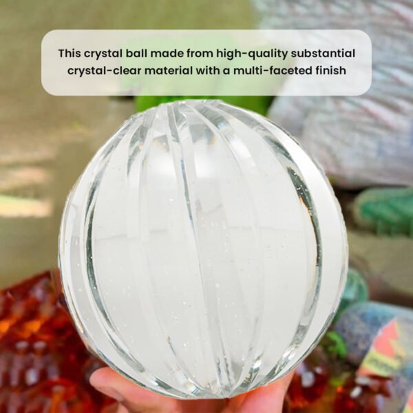 CDNY Melon-Cut Clear Crystal Ball - Image 6