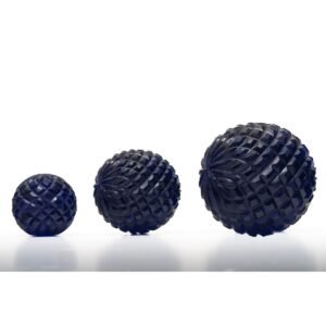CDNY Diamond Cut Deep Blue Crystal Ball