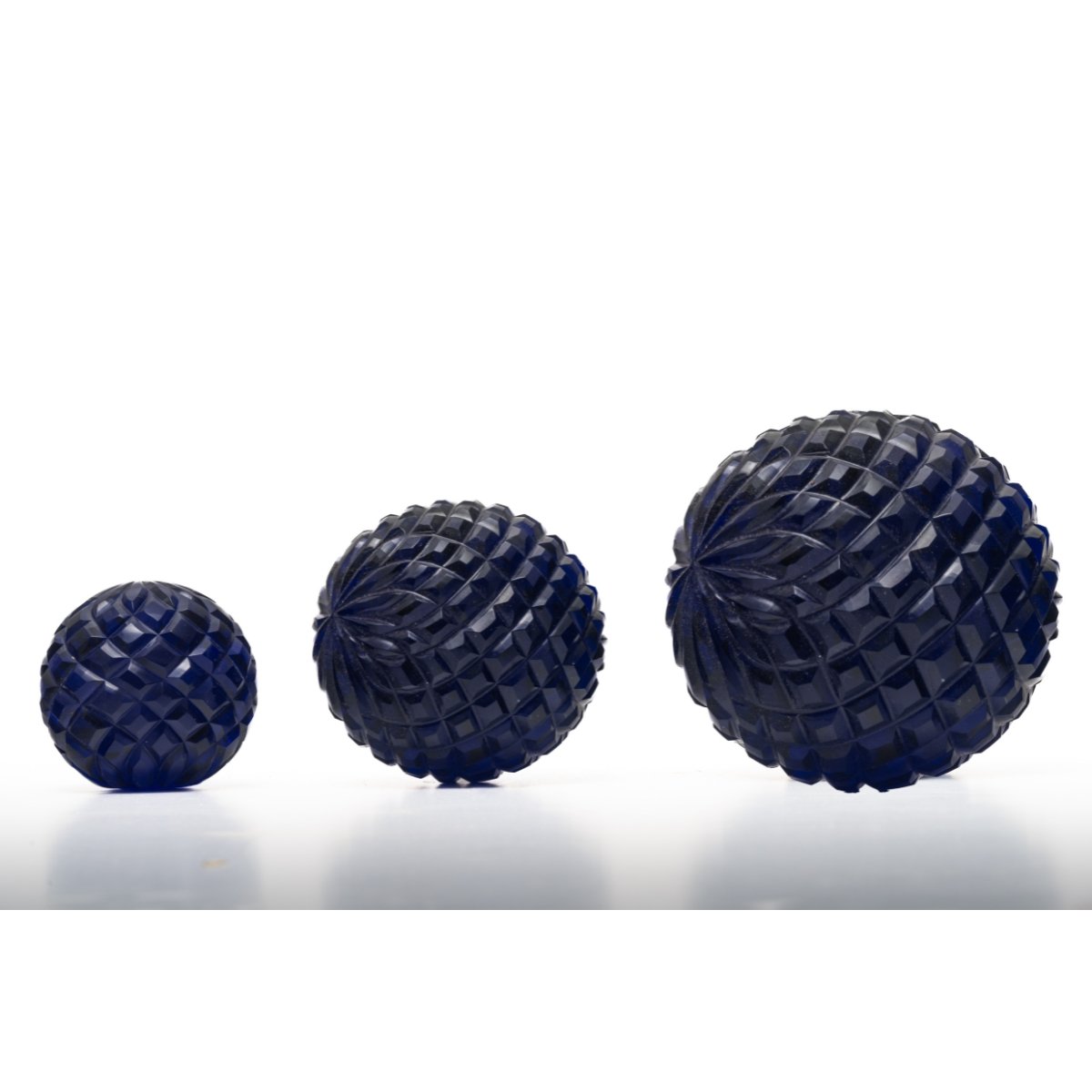 CDNY Diamond Cut Deep Blue Crystal Ball
