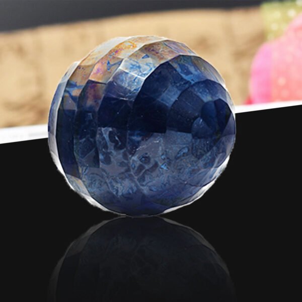 CDNY Thumbprint Aurora Faceted Crystal Ball - Image 3