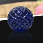 CDNY Diamond Cut Deep Blue Crystal Ball - Image 4