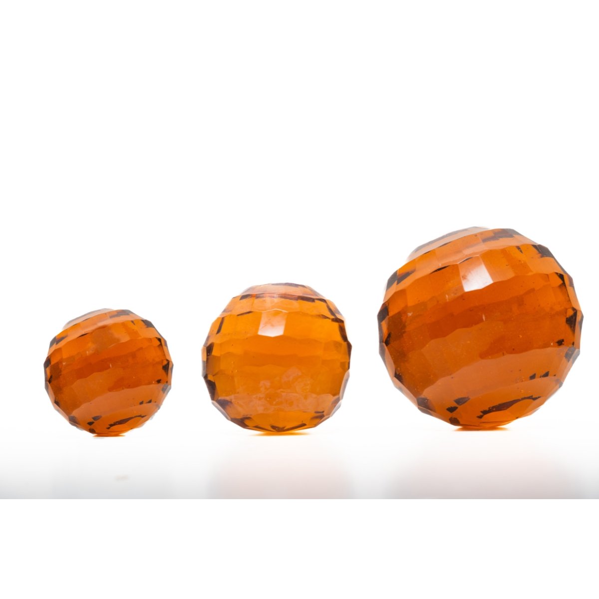 CDNY Thumbprint Amber Crystal Ball