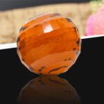 CDNY Thumbprint Amber Crystal Ball - Image 3