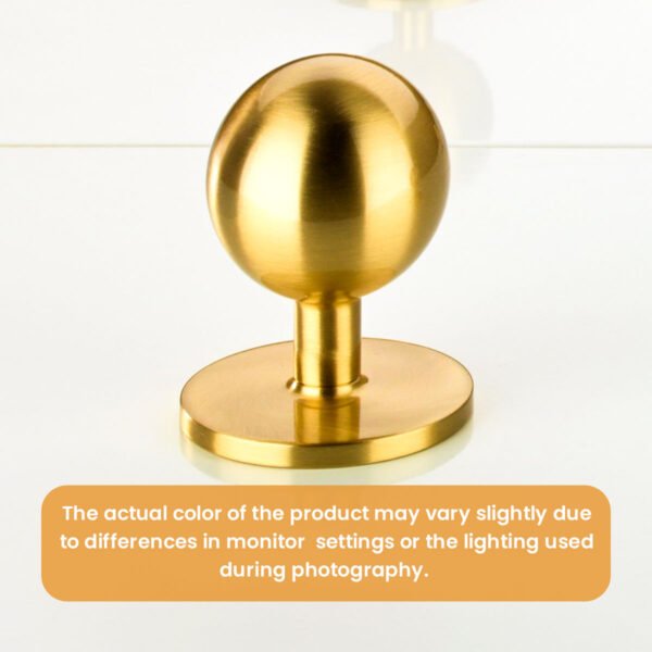Luxurious Gold Iron Ball Knob (Pack of 6) - Elegant & Easy Install for Cabinets & Drawers - Image 6